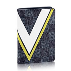 Louis Vuitton N64011 Organizador de bolsillo Lona Damier Grafito