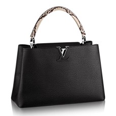 Louis Vuitton N91659 Capucines MM Bolso Tote Cuero Taurillon