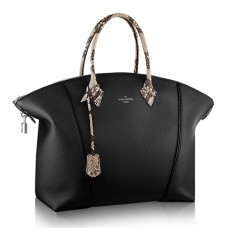 Louis Vuitton N91834 Lockit MM Bolso Tote Cuero Taurillon